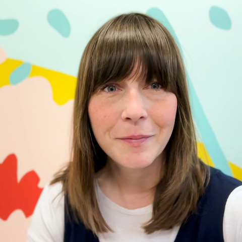 Color portrait of instructor Chrissy Poitras.